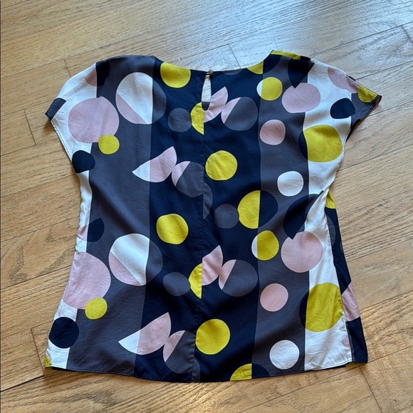 Boden Multicolor Geometric Blouse - Picture 7 of 10
